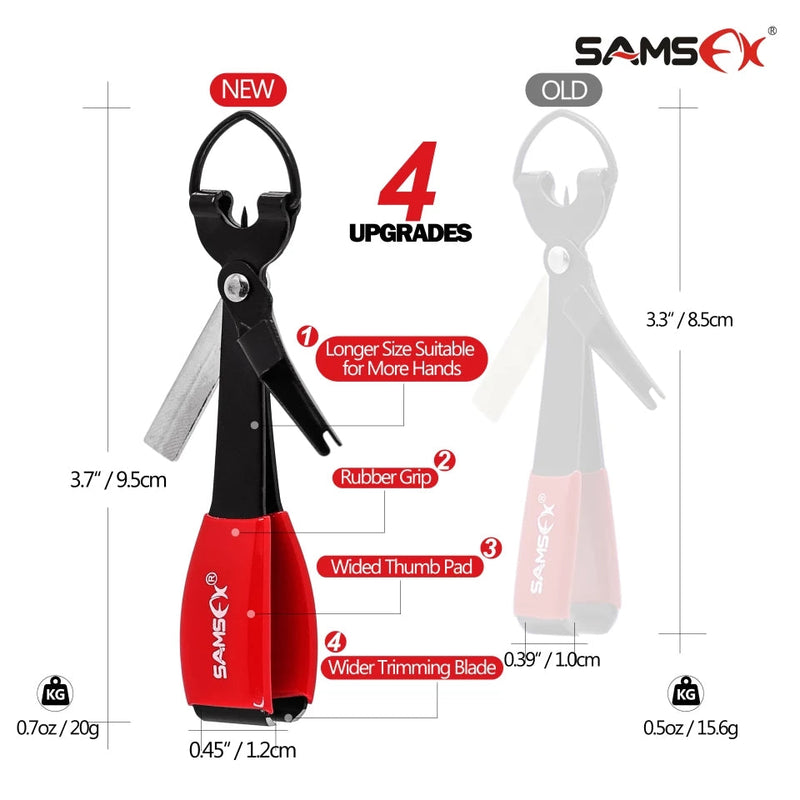 Fishing tool quick knot tie and scissors