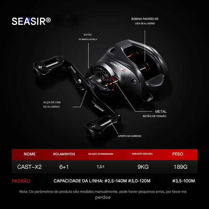 Shimano High-Speed Carbon Fiber Baitcasting Reel