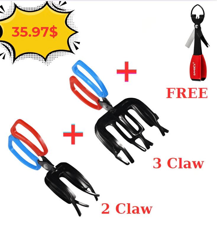 Fishing Pliers Gripper Metal Fish Control