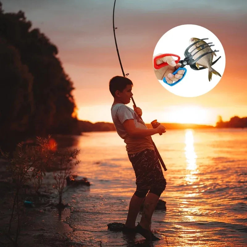 Fishing Pliers Gripper Metal Fish Control