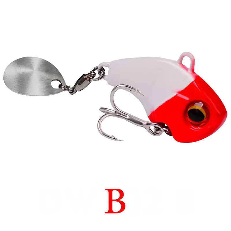 Isca de Pesca Rotativa Spinner de Metal